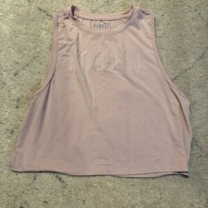 Womens NO BULL Sleeveless Top in Light Pink